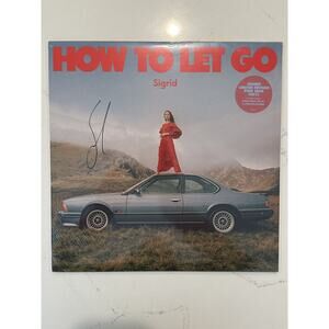 SIGRID - HOW TO LET GO - SIGNED AUTOGRAPHED LIMITED EDITION PINK VINYL LP